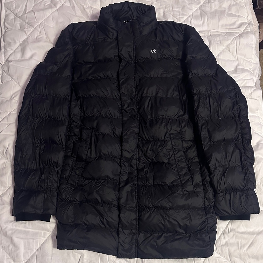 Calvin Klein Black Puffer Jacket for Men